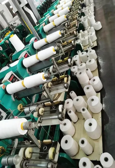 Recycled Spun Polyester Yarn